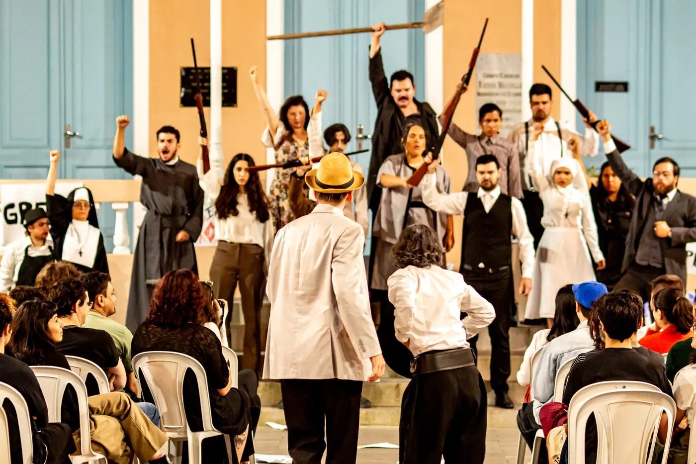 Registro fotográfico do espetáculo