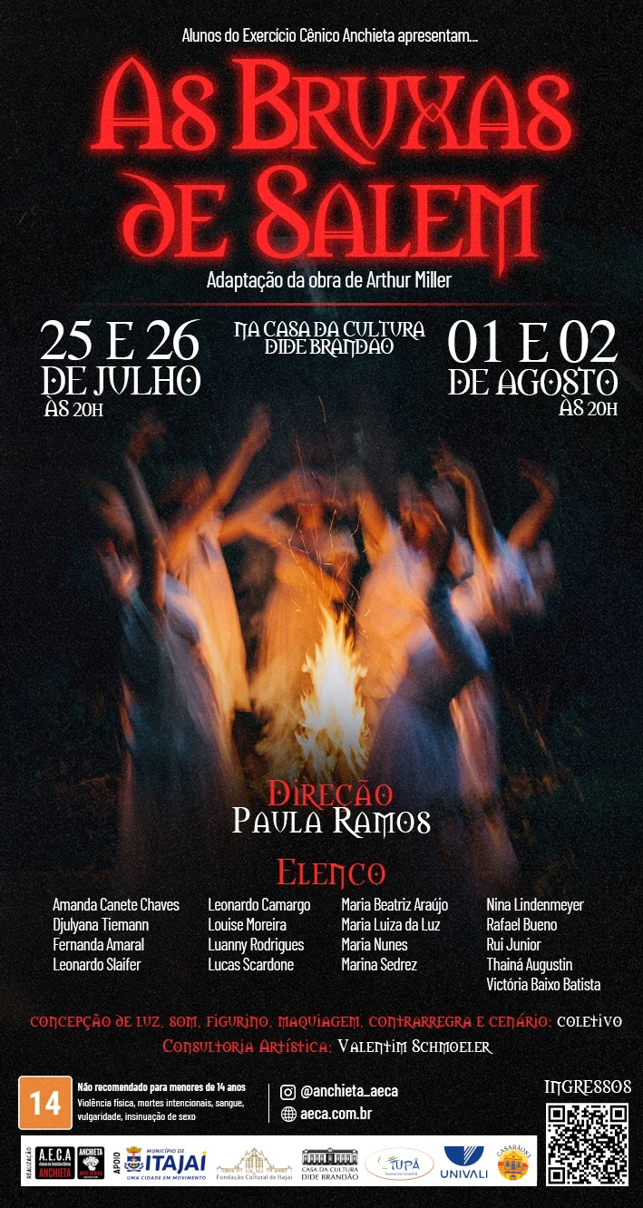 Cartaz de As Bruxas de Salem