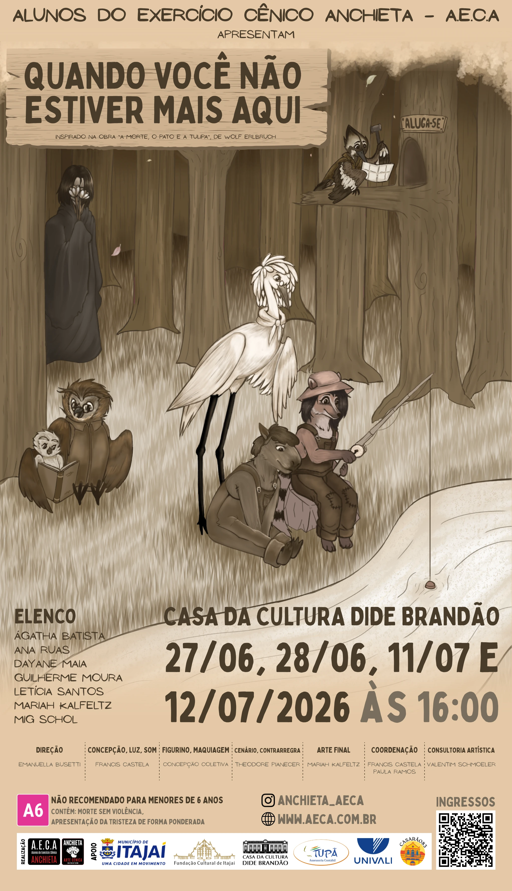 Cartaz de Quando Você Não Estiver Mais Aqui